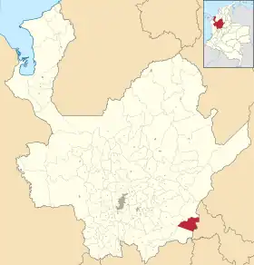 Localisation de Puerto Triunfo