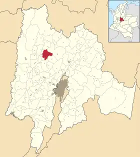 Localisation de Vergara