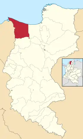 Localisation de Sitionuevo