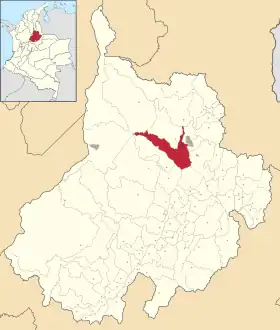 Localisation de Girón