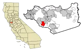 Localisation de Moraga