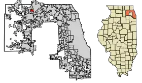 Localisation de East Dundee