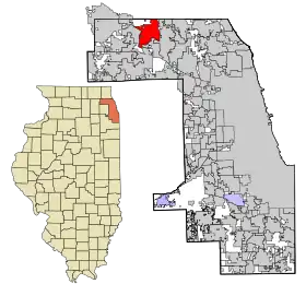 Localisation de Palatine