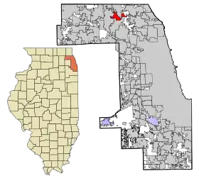 Localisation de Prospect Heights