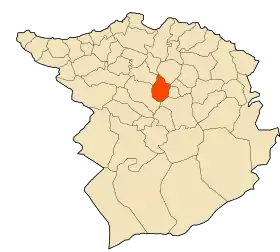 Localisation de Beni Mester