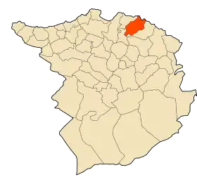 Localisation de El Fehoul