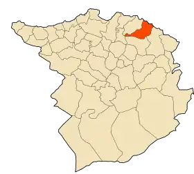 Localisation de Bensekrane