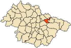 Localisation de Sehailia