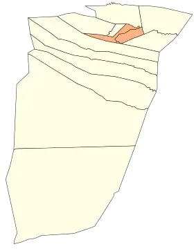 Localisation de Daïra de Bounoura