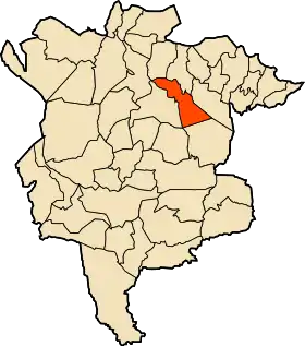 Localisation de Ouled Madhi