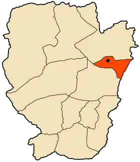 Localisation de Mécheria