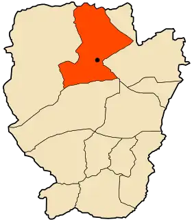 Localisation de Mekman Ben Amer