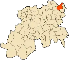 Localisation de Mihoub