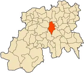 Localisation de Ouled Deide