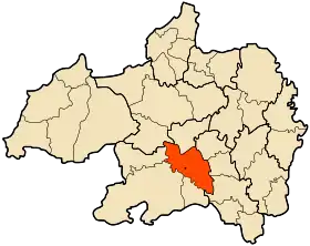 Localisation de El Hamadia