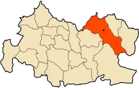 Localisation de Theniet El Had