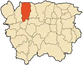 Localisation de El Amra