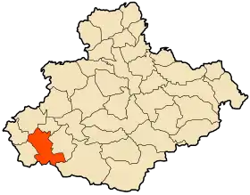 Localisation de Aïn Rahma