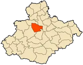 Localisation de El Hmadna