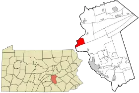 Localisation de Reed Township