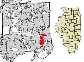 Localisation de Westmont