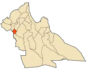 Localisation de Taouiala