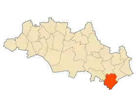 Localisation de Dhalâa