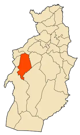 Localisation de El Mezeraa