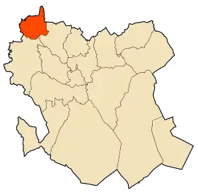 Localisation de Hounet