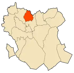 Localisation de Sidi Amar