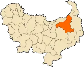 Localisation de Djendel Saadi Mohamed