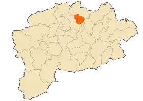 Localisation de Guelaat Bou Sbaa