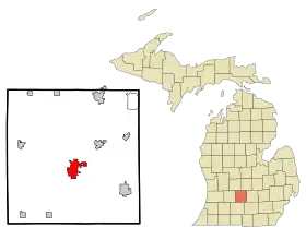 Localisation de Charlotte