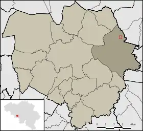 Localisation de Ghislage