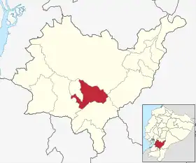Localisation de Canton de Girón