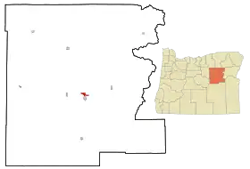 Localisation de John Day