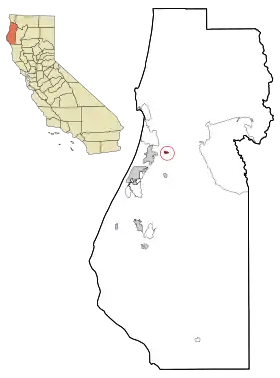 Localisation de Blue Lake