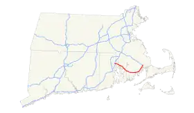 Image illustrative de l’article Interstate 195 (Rhode Island-Massachusetts)