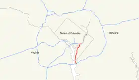 Image illustrative de l’article Interstate 295 (District de Columbia)