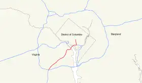 Image illustrative de l’article Interstate 395 (District de Columbia-Virginie)