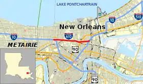 Image illustrative de l’article Interstate 610 (Louisiane)