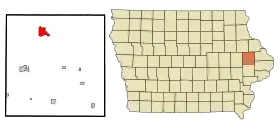 Localisation de Monticello