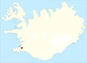 Localisation de Kópavogsbær
