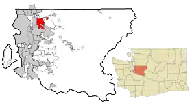 Localisation de Redmond