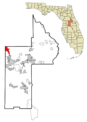 Localisation de Lady Lake