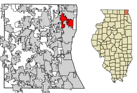 Localisation de Beach Park