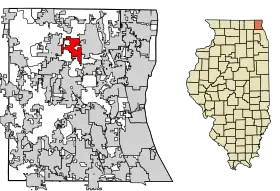 Localisation de Lindenhurst