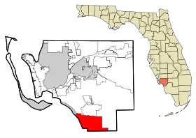 Localisation de Bonita Springs