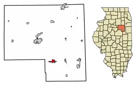 Localisation de Fairbury