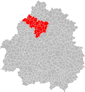 Localisation de Communauté de communes Dronne et Belle